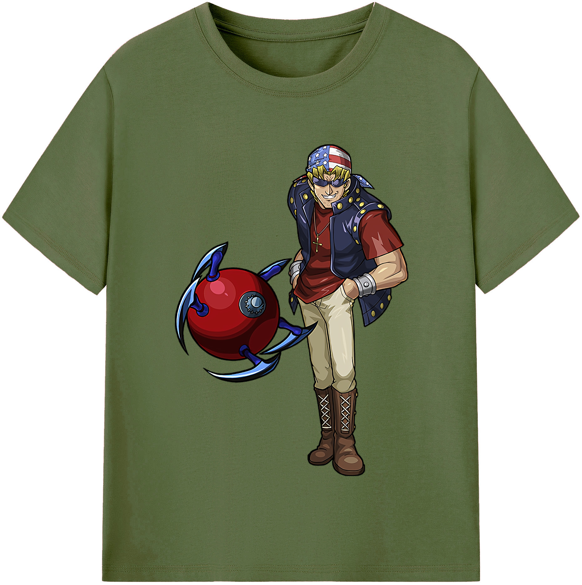 （画像用） 遊☆戯☆王 Yu-Gi-Oh! 綿100％半袖Tシャツ（フロントプリント）